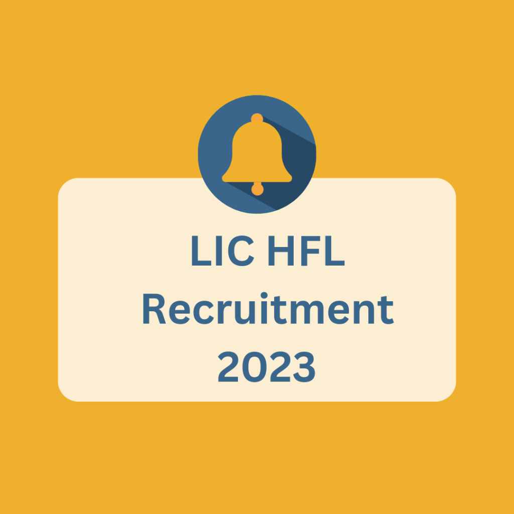 LIC HFL Recruitment