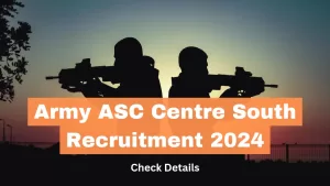 Read more about the article Army ASC Centre South Recruitment 2024: Application Process and Requirements