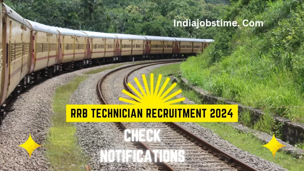 RRB Technician Recruitment 2024