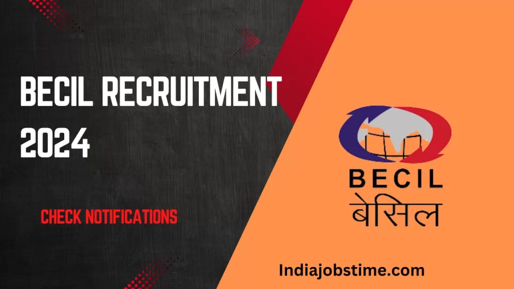 BECIL Recruitment 2024