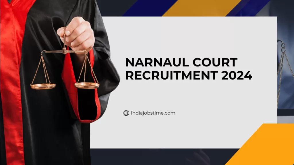 Narnaul Court Recruitment 2024