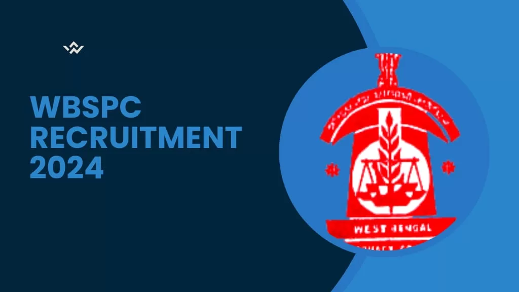 WBSPC Recruitment 2024